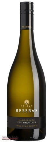Selaks Reserve Marlborough Bay Pinot Gris - Wine Delivered In A Wine Gift Bag / Box - Best of the Bunch Florist Wellington