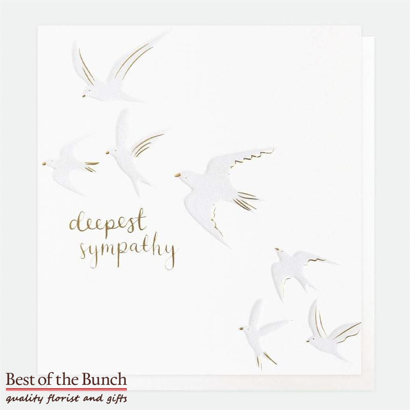 Sympathy Greeting Card - Best of the Bunch Florist Wellington