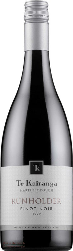 Te Kairanga Runholder Martinborough Pinot Noir - Wine Delivered In A Wine Gift Bag / Box - Best of the Bunch Florist Wellington