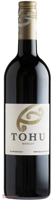 Tohu Hawke's Bay Merlot - Wine Delivered In A Wine Gift Bag / Box - Best of the Bunch Florist Wellington