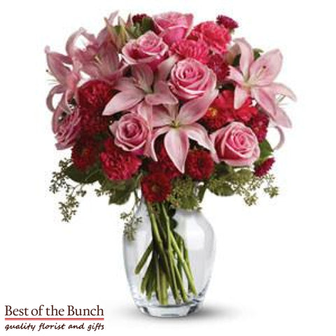 Valentine's Day Flower Bouquet Inspiration - Best of the Bunch Florist Wellington