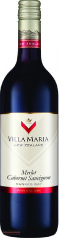 Villa Maria Hawke's Bay Merlot Cabernet Savignon - Wine Delivered In A Wine Gift Bag / Box - Best of the Bunch Florist Wellington