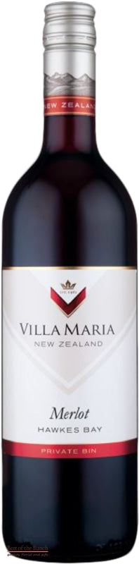Villa Maria Private Bin Hawke's Bay Merlot - Wine Delivered In A Wine Gift Bag / Box - Best of the Bunch Florist Wellington