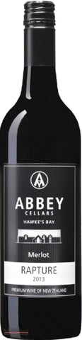 Abbey Cellars Rapture Hawke's Bay Merlot - Wine Delivered In A Wine Gift Bag / Box - Best of the Bunch Florist Wellington