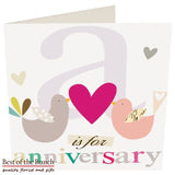 Anniversary Greeting Card - Best of the Bunch Florist Wellington