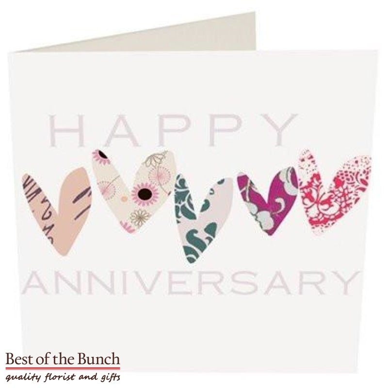 Anniversary Greeting Card - Best of the Bunch Florist Wellington