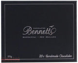 Bennetts of Mangawhai New Zealand Chocolates - 20 Piece Box Hand Crafted 225g (Gluten Free) - Best of the Bunch Florist Wellington