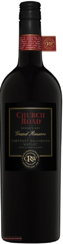 Church Road Grand Reserve Hawke's Bay Merlot Cabernet Sauvignon - Wine Delivered In A Wine Gift Bag / Box - Best of the Bunch Florist Wellington