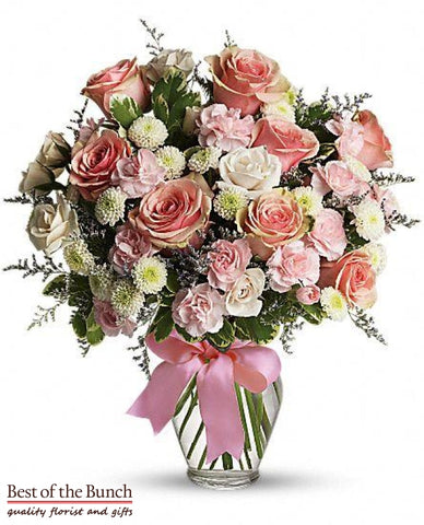 Flower Bouquet Cotton Candy - Best of the Bunch Florist Wellington