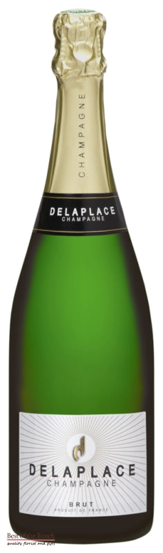French Champagne - Delaplace Brut NV - Delivered In A Gift Box - Best of the Bunch Florist Wellington