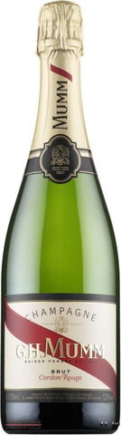 French Champagne - Mumm Cordon Rouge Brut NV - Delivered In A Gift Box - Best of the Bunch Florist Wellington