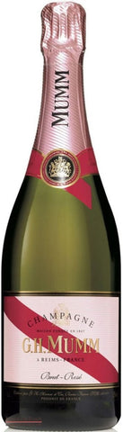 French Champagne - Mumm Cordon Rouge Brut Rose NV - Delivered In A Gift Box - Best of the Bunch Florist Wellington