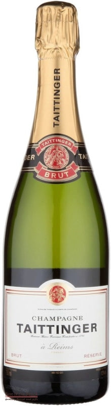 French Champagne - Taittinger Brut Reserve NV - Delivered In A Gift Box - Best of the Bunch Florist Wellington