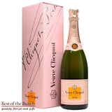 French Champagne - Veuve Clicquot Rose NV - Delivered In A Gift Box - Best of the Bunch Florist Wellington