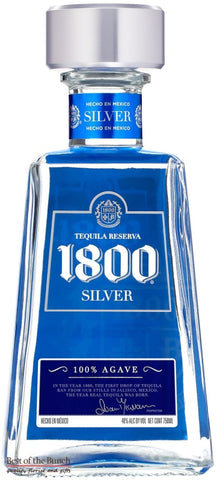 Jose Cuervo 1800 Silver Tequila 100% Agave - Best of the Bunch Florist Wellington