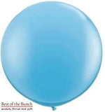 Light Baby Blue Round Latex Giant XXL Extra Large Helium Balloon 60cm (24") OR 90cm (36") - Best of the Bunch Florist Wellington