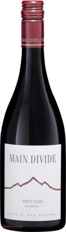 Main Divide North Canterbury Pinot Noir - Wine Delivered In A Wine Gift Bag / Box - Best of the Bunch Florist Wellington