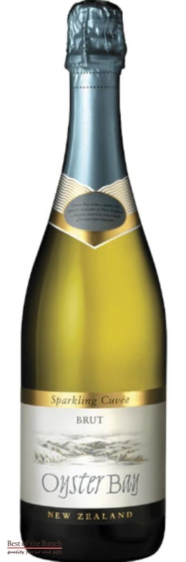 New Zealand Sparkling Wine - Oyster Bay Hawke's Bay Brut NV  - Wine Delivered In A Wine Gift Bag / Box - Best of the Bunch Florist Wellington