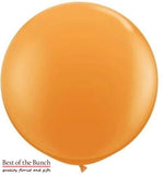 Orange Round Latex Giant XXL Extra Large Helium Balloon 60cm (24") OR 90cm (36") - Best of the Bunch Florist Wellington