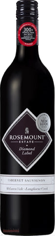 Rosemount Estate Diamond Label McLaren Vale Australian Cabernet Sauvignon - Wine Delivered In A Wine Gift Bag / Box - Best of the Bunch Florist Wellington