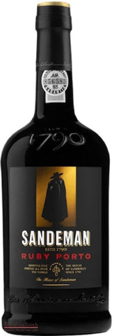 Sandeman Fine Ruby Port - Portugal (750ml) - Delivered In A Gift Box - Best of the Bunch Florist Wellington