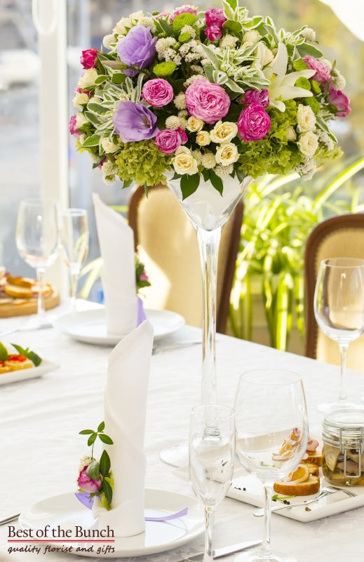 Table Flower Arrangement Blossom - Best of the Bunch Florist Wellington