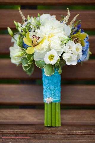 Wedding Bouquet Hazy Days - Informal Hand Tied Wedding Bouquet - Best of the Bunch Florist Wellington