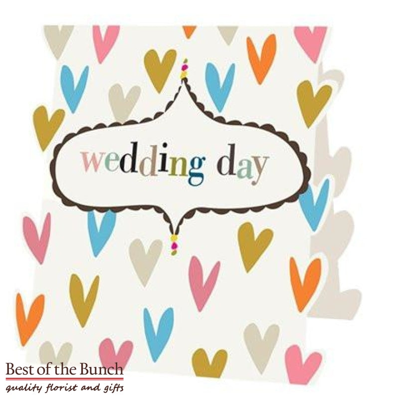 Wedding Greeting Card - Best of the Bunch Florist Wellington