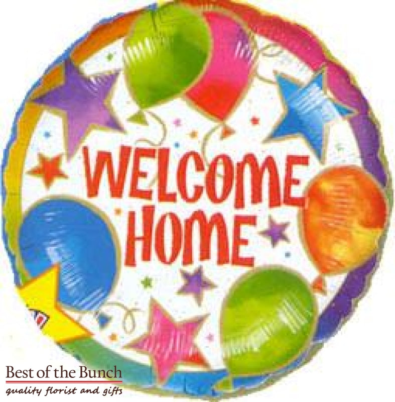Welcome Home Foil Helium Balloon 45cm (18") - Best of the Bunch Florist Wellington