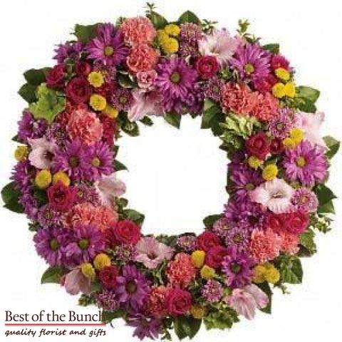 Wreath Ring Of Love - Best of the Bunch Florist Wellington
